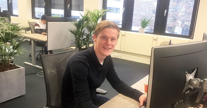 Even voorstellen: onze nieuwe afstudeerder Huib te Riet!