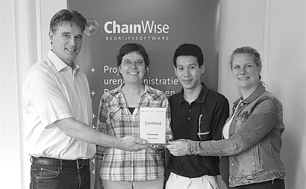 ChainWise is Twinfield gecertificeerd!