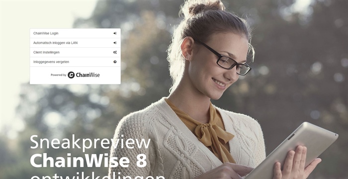 Sneakpreview ChainWise 8 ontwikkelingen